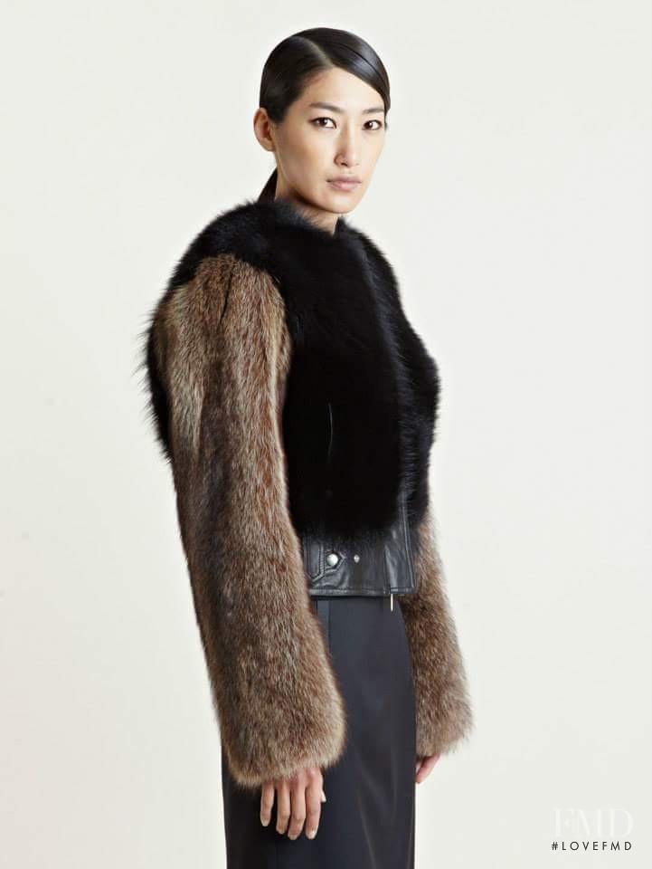 Gigi Jeon featured in  the LN-CC Outerwear catalogue for Autumn/Winter 2013