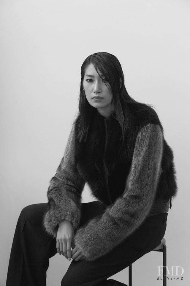 Gigi Jeon featured in  the LN-CC Outerwear catalogue for Autumn/Winter 2013
