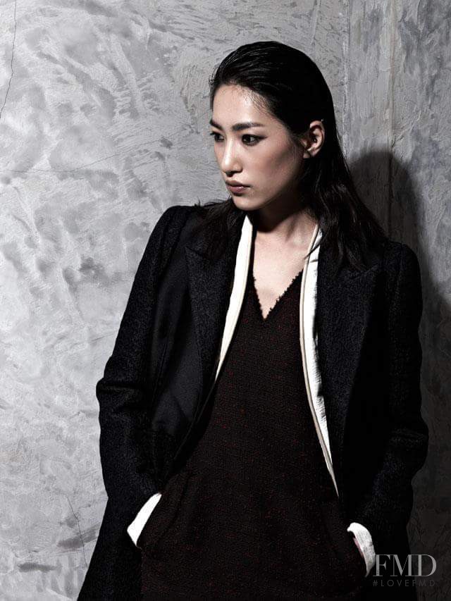 Gigi Jeon featured in  the LN-CC lookbook for Autumn/Winter 2013