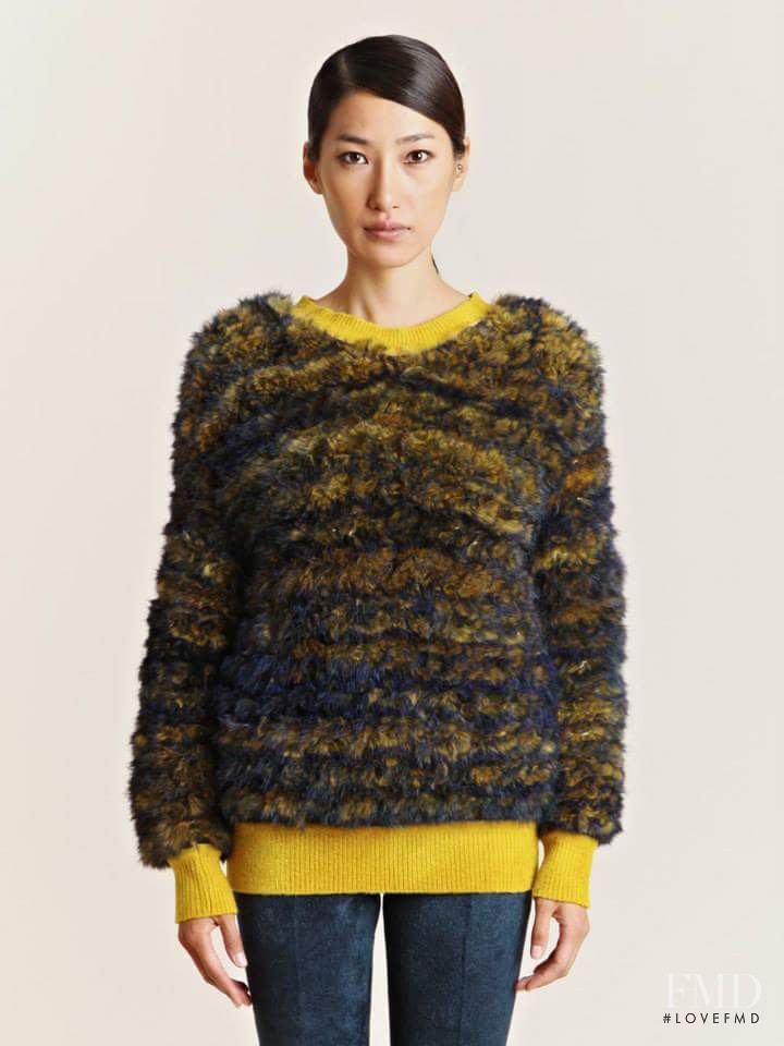 Gigi Jeon featured in  the LN-CC catalogue for Autumn/Winter 2013