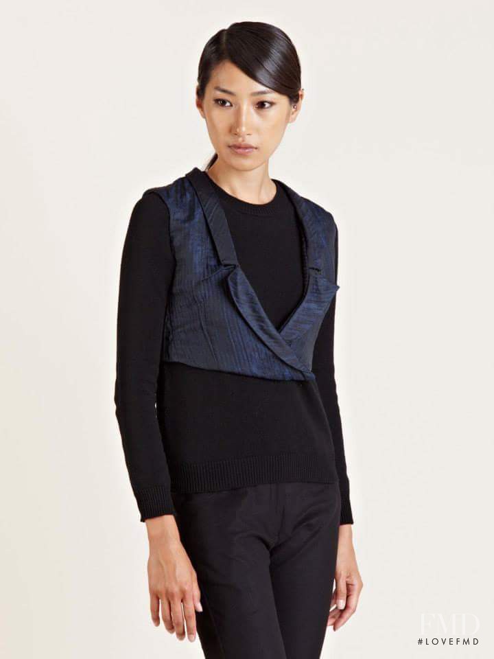 Gigi Jeon featured in  the LN-CC catalogue for Autumn/Winter 2013