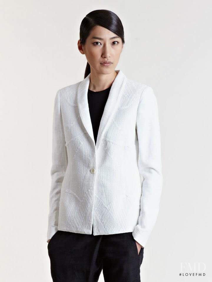 Gigi Jeon featured in  the LN-CC catalogue for Spring/Summer 2013