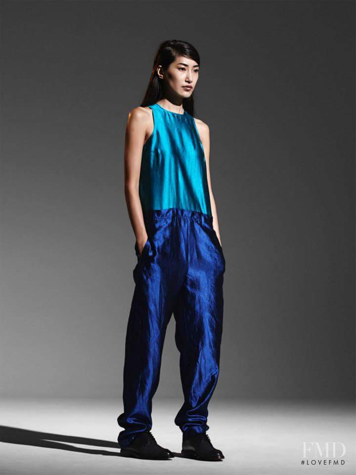 Gigi Jeon featured in  the LN-CC Style Shots catalogue for Spring/Summer 2013