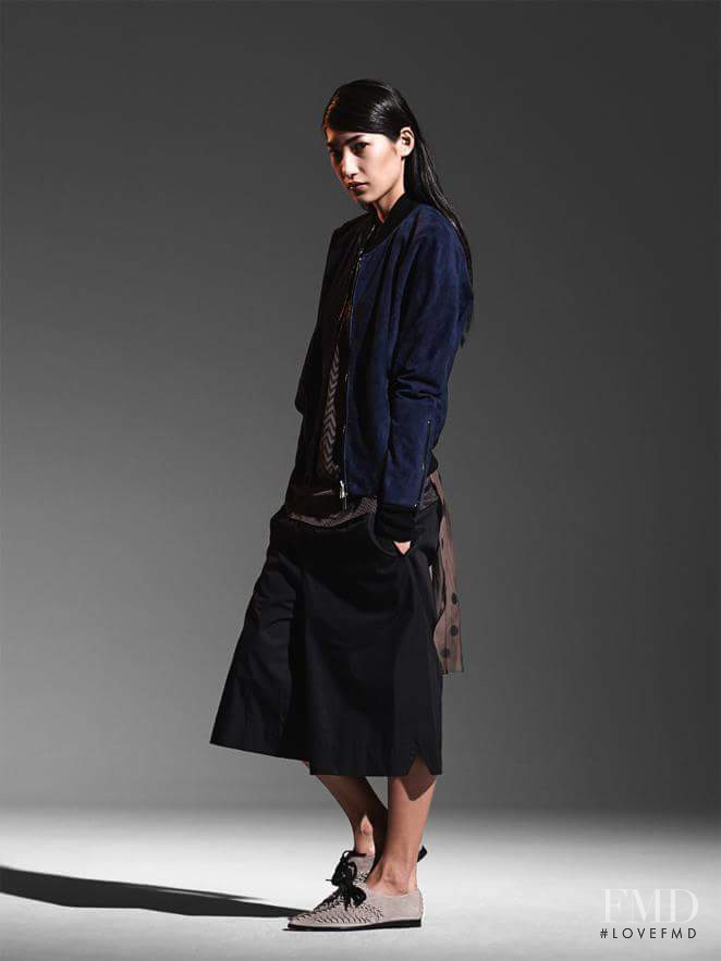 Gigi Jeon featured in  the LN-CC Style Shots catalogue for Spring/Summer 2013