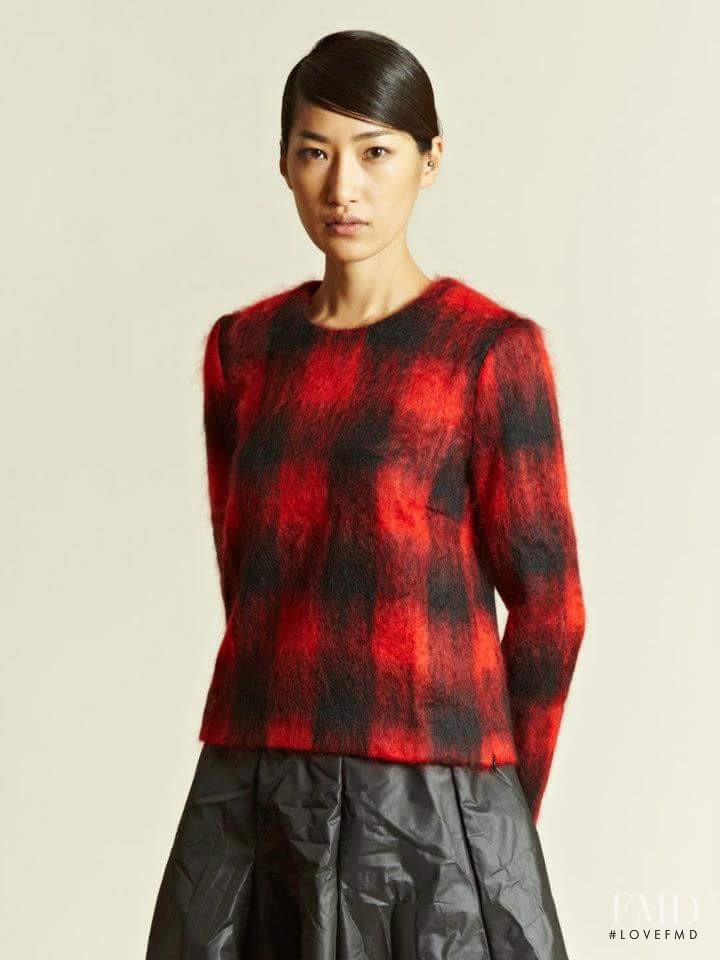 Gigi Jeon featured in  the LN-CC catalogue for Autumn/Winter 2012