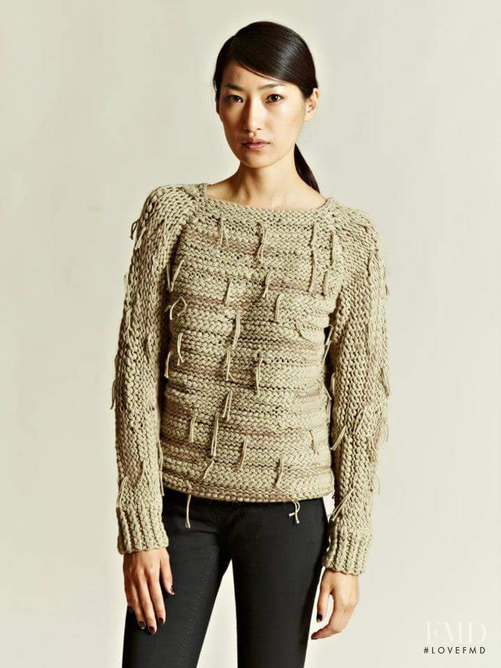 Gigi Jeon featured in  the LN-CC catalogue for Autumn/Winter 2012