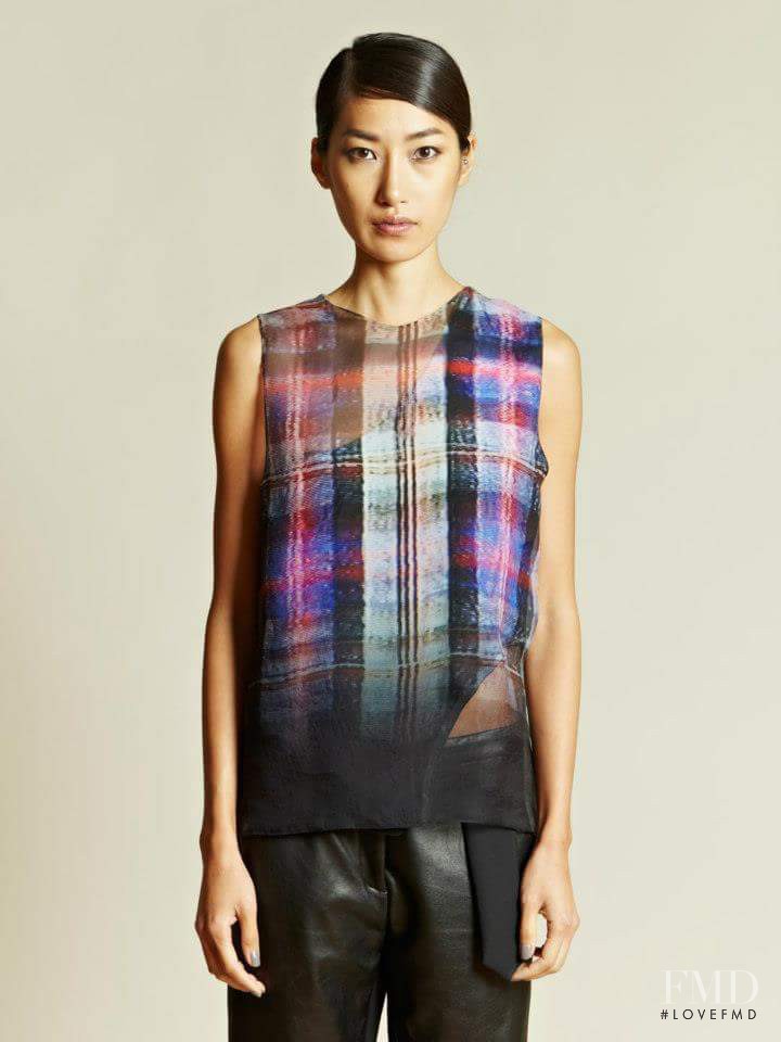 Gigi Jeon featured in  the LN-CC catalogue for Autumn/Winter 2012