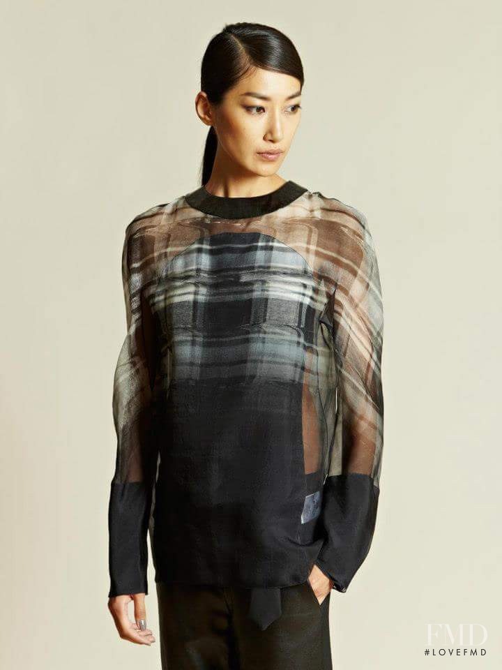 Gigi Jeon featured in  the LN-CC catalogue for Autumn/Winter 2012