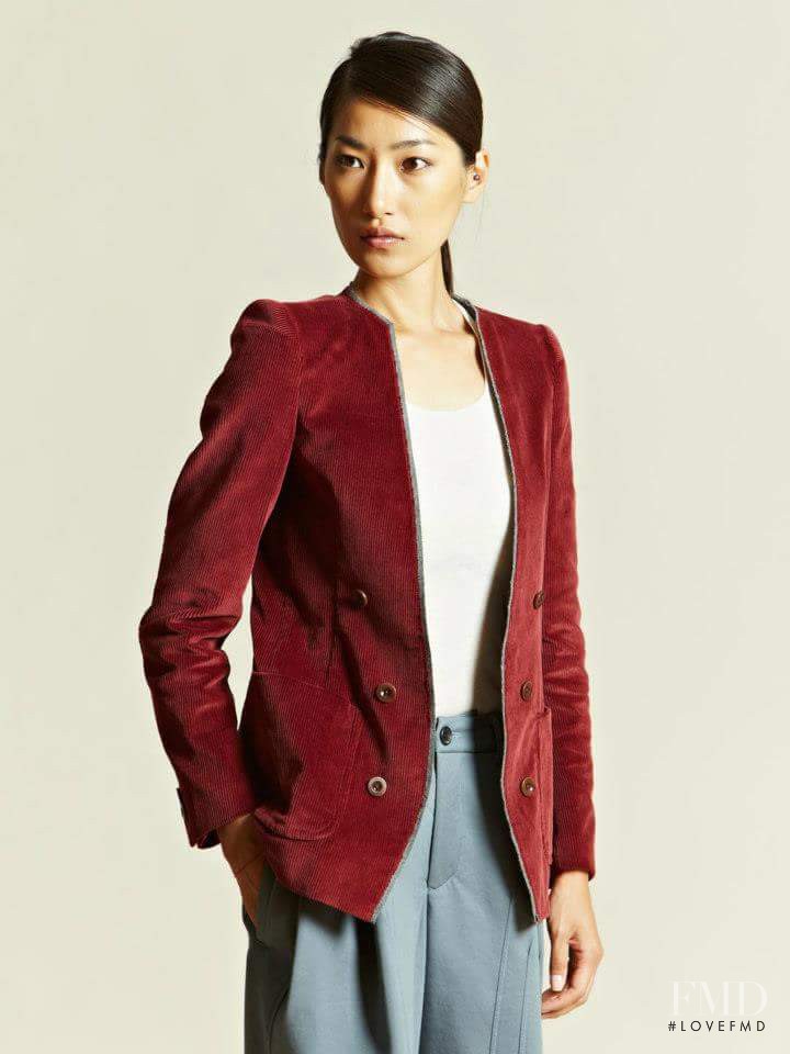 Gigi Jeon featured in  the LN-CC catalogue for Autumn/Winter 2012