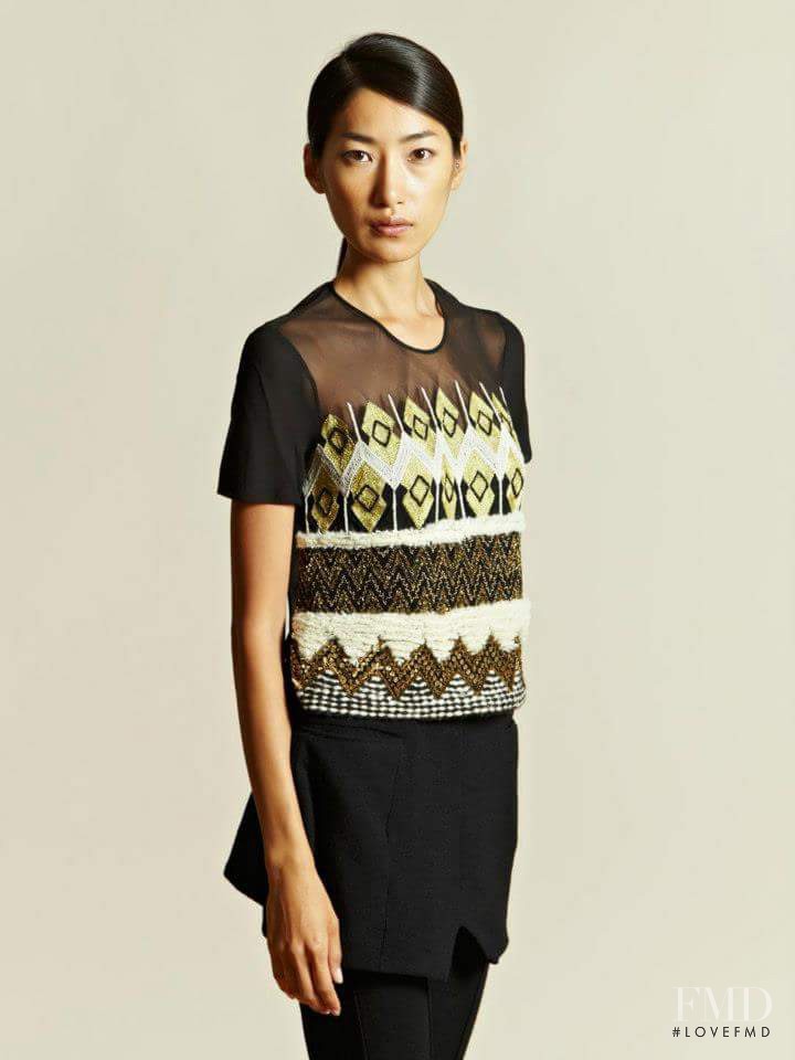 Gigi Jeon featured in  the LN-CC catalogue for Autumn/Winter 2012