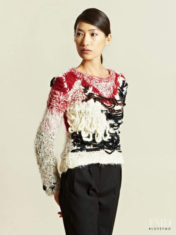 Gigi Jeon featured in  the LN-CC catalogue for Autumn/Winter 2012