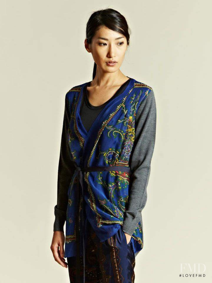 Gigi Jeon featured in  the LN-CC catalogue for Autumn/Winter 2012