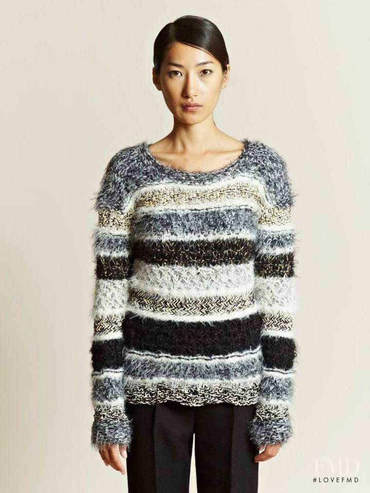 Gigi Jeon featured in  the LN-CC catalogue for Autumn/Winter 2012