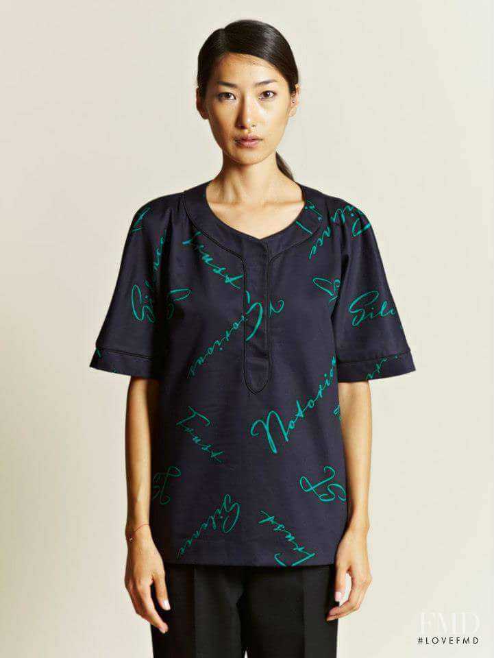 Gigi Jeon featured in  the LN-CC catalogue for Autumn/Winter 2012