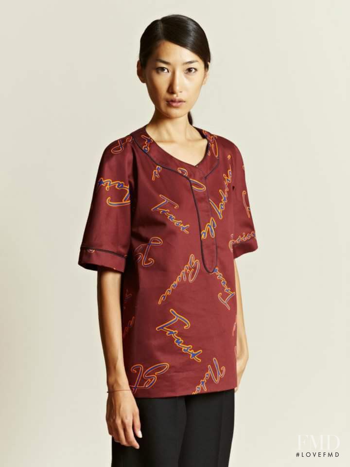 Gigi Jeon featured in  the LN-CC catalogue for Autumn/Winter 2012