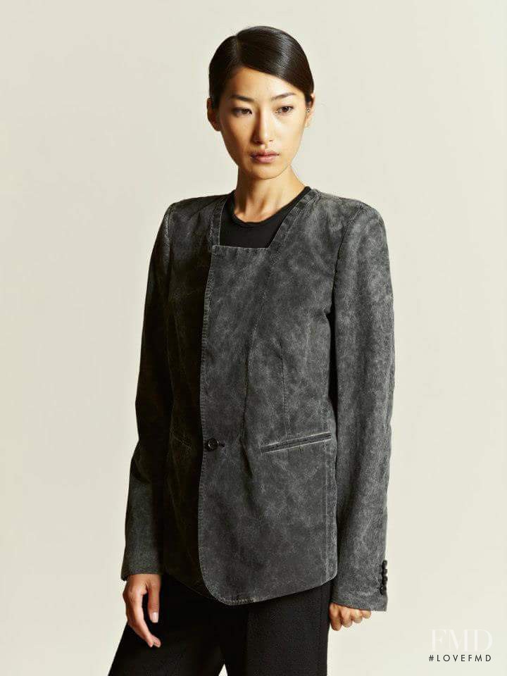 Gigi Jeon featured in  the LN-CC catalogue for Autumn/Winter 2012