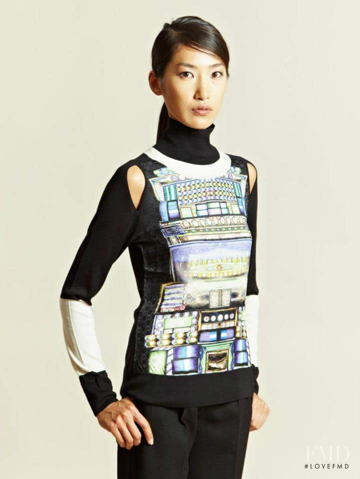 Gigi Jeon featured in  the LN-CC catalogue for Autumn/Winter 2012