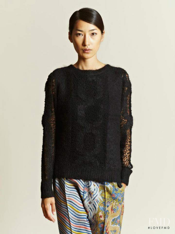 Gigi Jeon featured in  the LN-CC catalogue for Autumn/Winter 2012