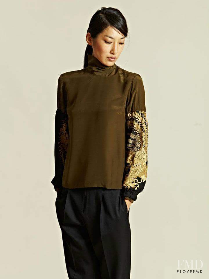 Gigi Jeon featured in  the LN-CC catalogue for Autumn/Winter 2012