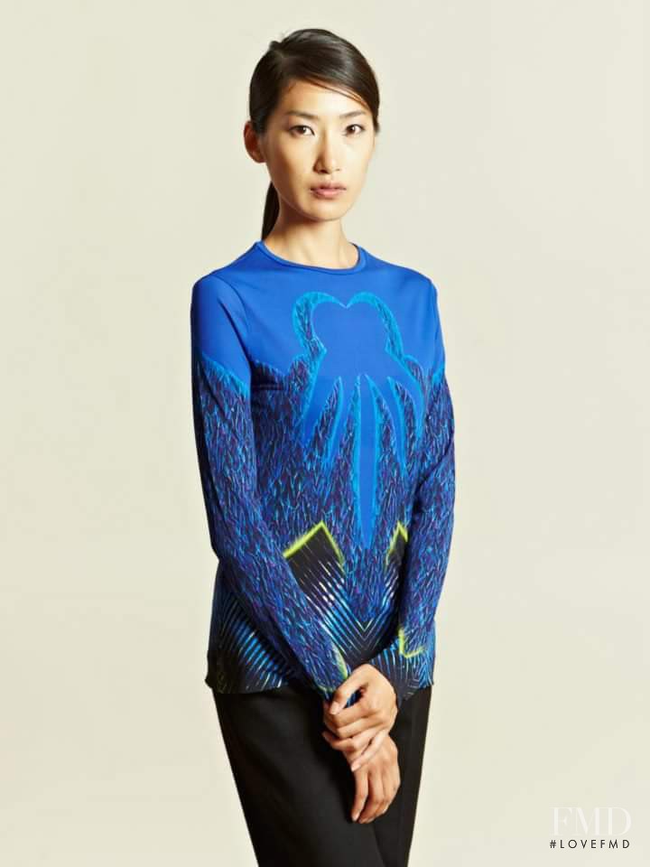 Gigi Jeon featured in  the LN-CC catalogue for Autumn/Winter 2012