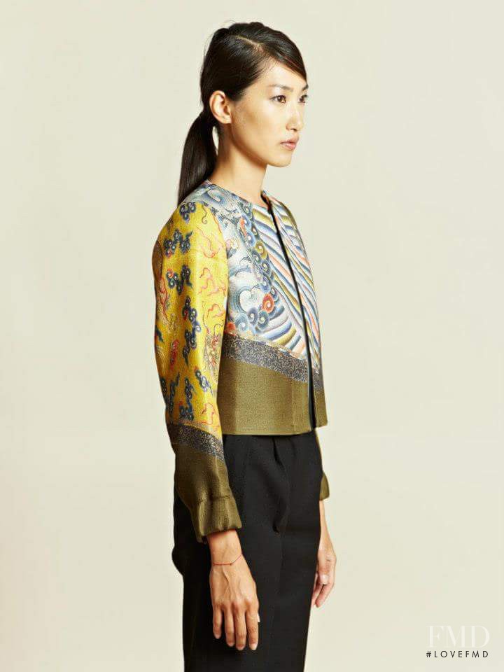 Gigi Jeon featured in  the LN-CC catalogue for Autumn/Winter 2012