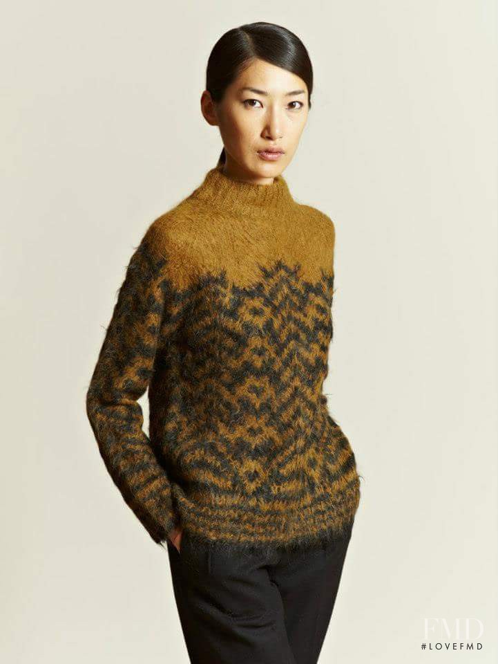 Gigi Jeon featured in  the LN-CC catalogue for Autumn/Winter 2012