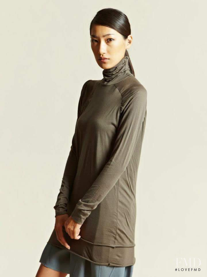 Gigi Jeon featured in  the LN-CC catalogue for Autumn/Winter 2012