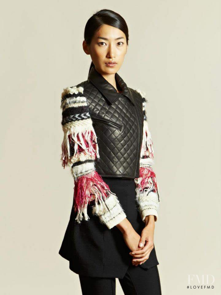 Gigi Jeon featured in  the LN-CC catalogue for Autumn/Winter 2012