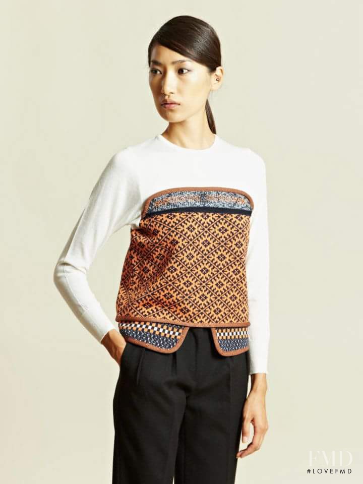 Gigi Jeon featured in  the LN-CC catalogue for Autumn/Winter 2012