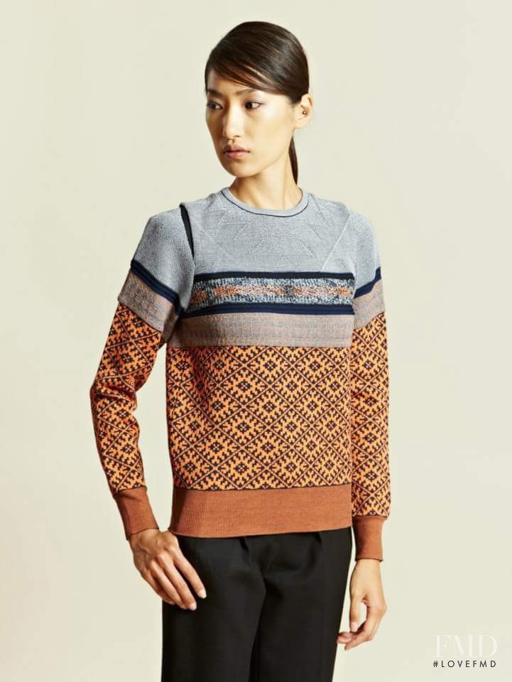 Gigi Jeon featured in  the LN-CC catalogue for Autumn/Winter 2012