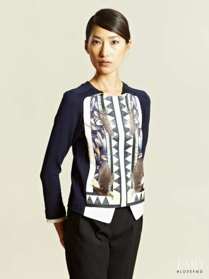 Gigi Jeon featured in  the LN-CC catalogue for Autumn/Winter 2012