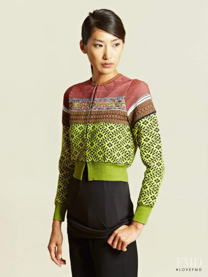 Gigi Jeon featured in  the LN-CC catalogue for Autumn/Winter 2012