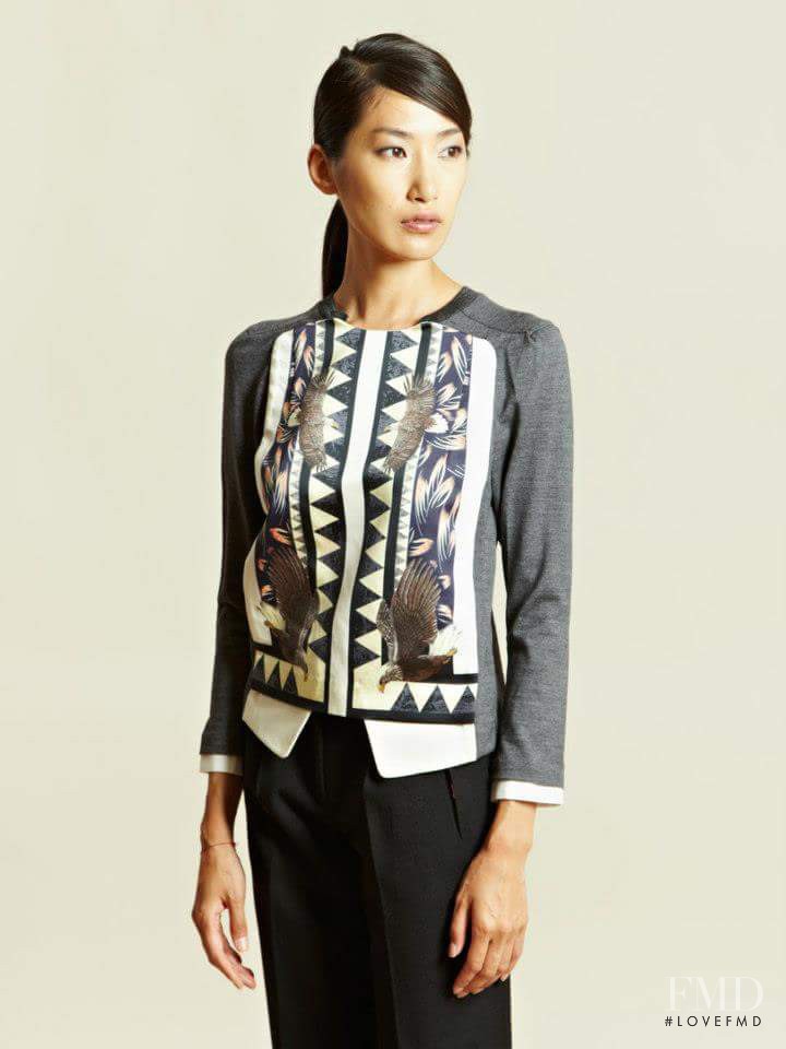 Gigi Jeon featured in  the LN-CC catalogue for Autumn/Winter 2012