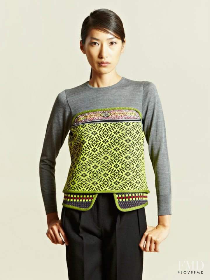 Gigi Jeon featured in  the LN-CC catalogue for Autumn/Winter 2012