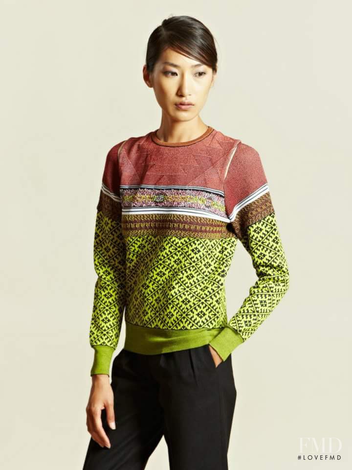 Gigi Jeon featured in  the LN-CC catalogue for Autumn/Winter 2012