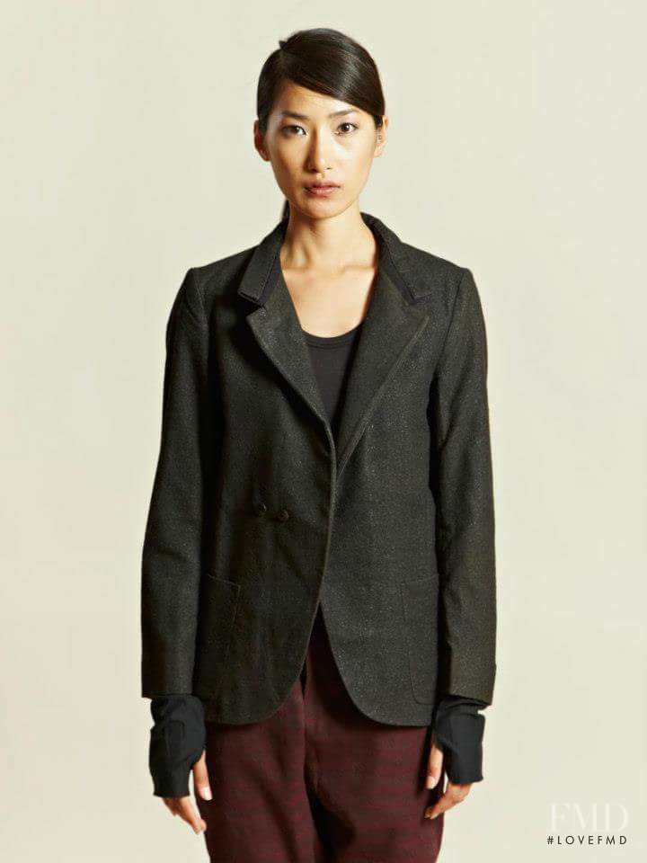 Gigi Jeon featured in  the LN-CC catalogue for Autumn/Winter 2012