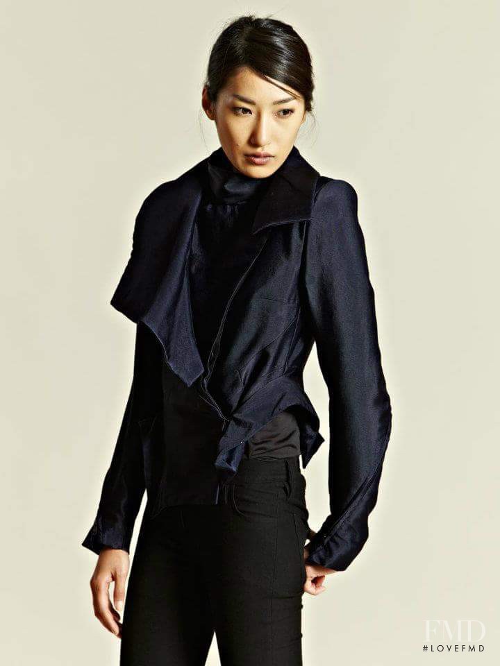 Gigi Jeon featured in  the LN-CC catalogue for Autumn/Winter 2012