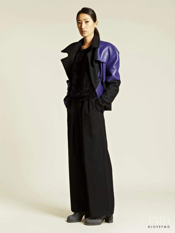 Gigi Jeon featured in  the LN-CC Style Shots catalogue for Autumn/Winter 2012