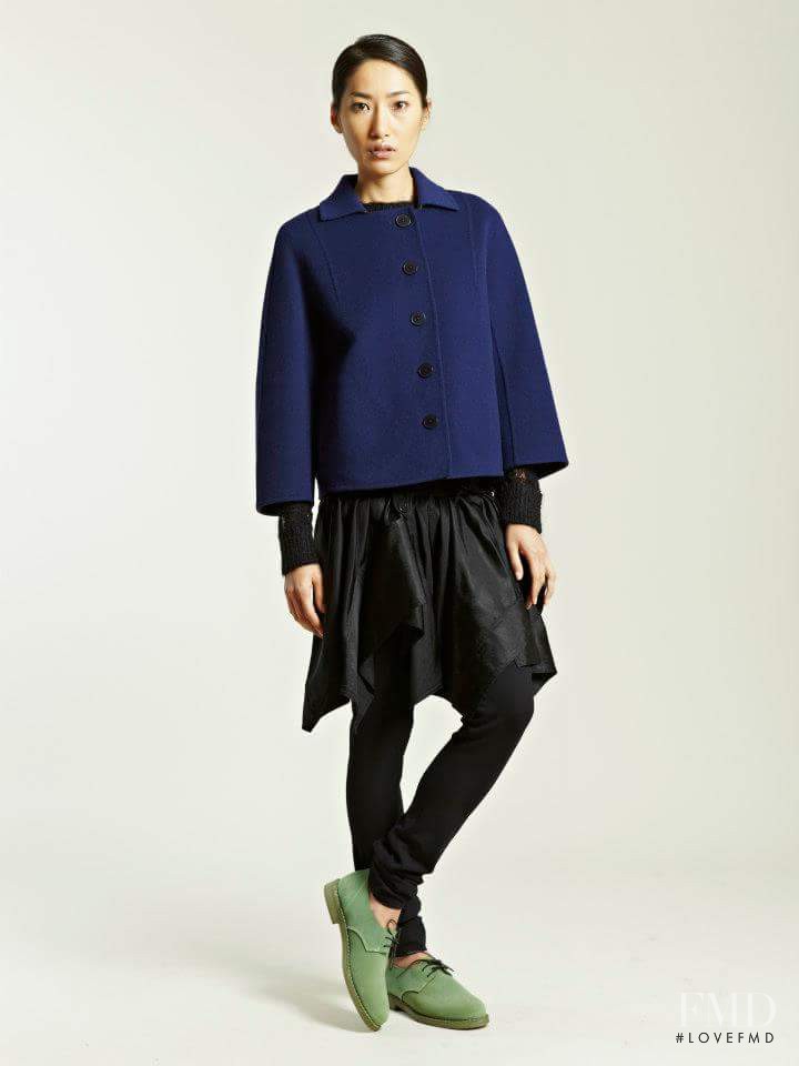 Gigi Jeon featured in  the LN-CC Style Shots catalogue for Autumn/Winter 2012