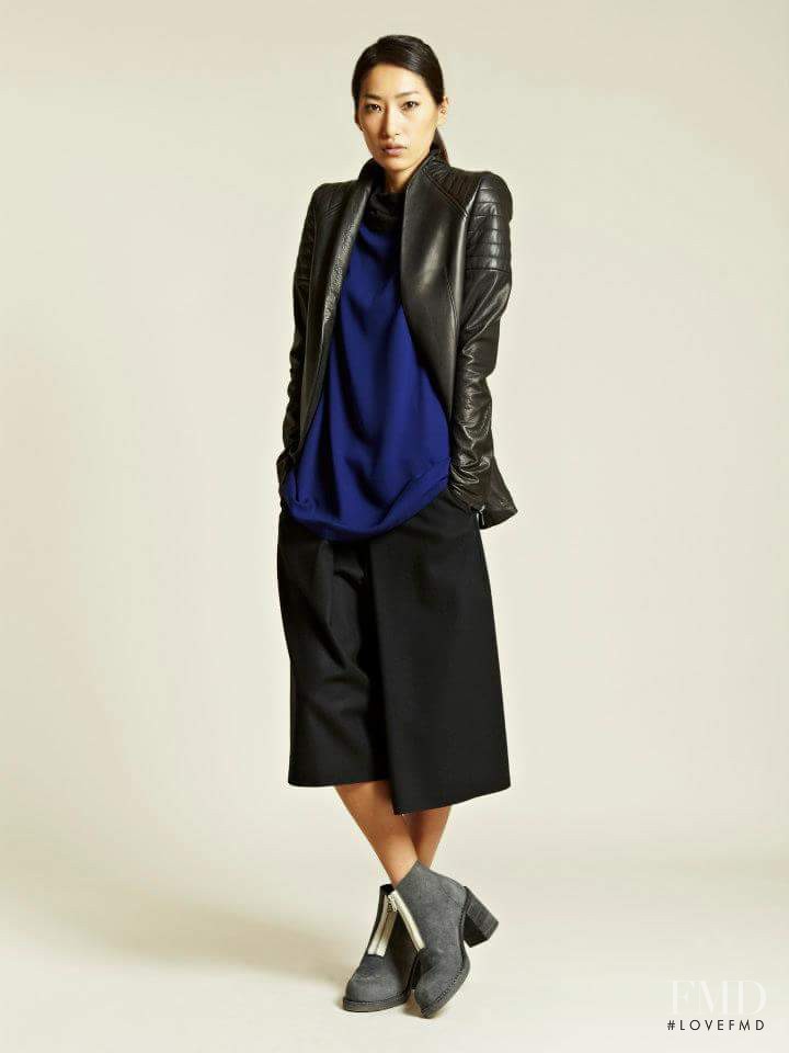 Gigi Jeon featured in  the LN-CC Style Shots catalogue for Autumn/Winter 2012