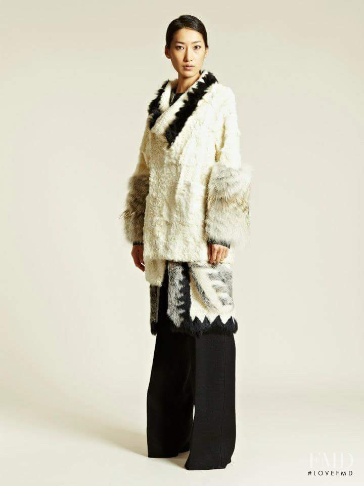 Gigi Jeon featured in  the LN-CC Style Shots catalogue for Autumn/Winter 2012