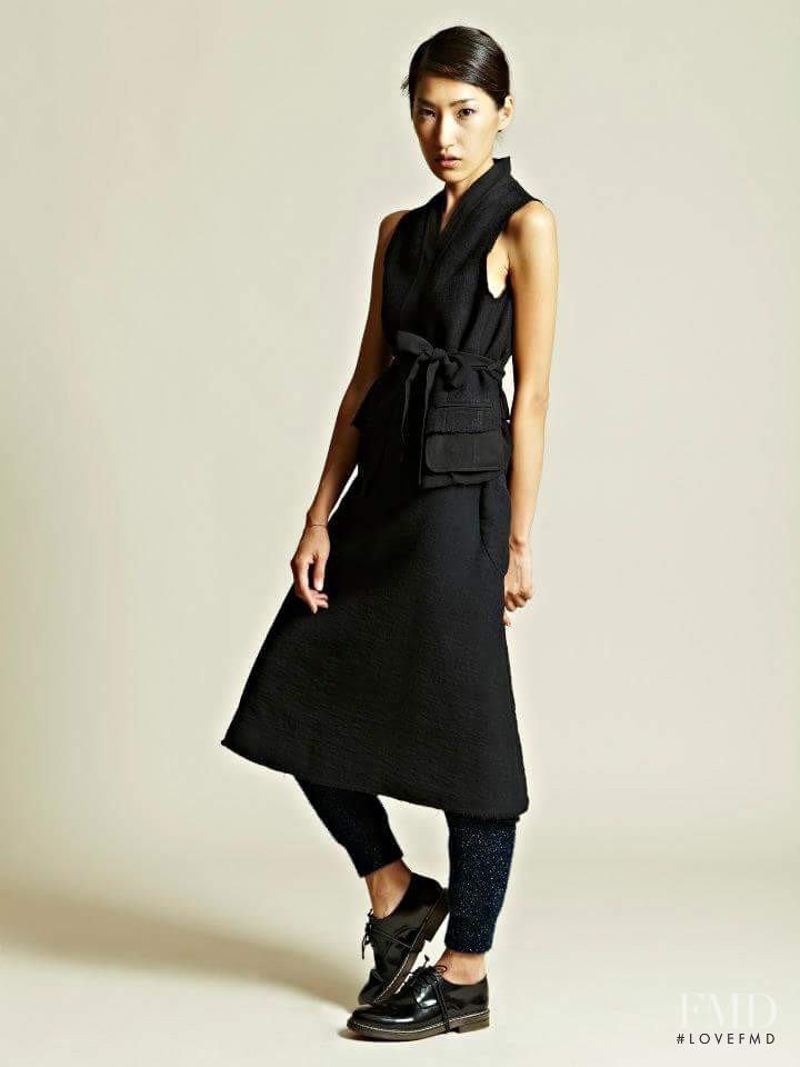 Gigi Jeon featured in  the LN-CC Style Shots catalogue for Autumn/Winter 2012