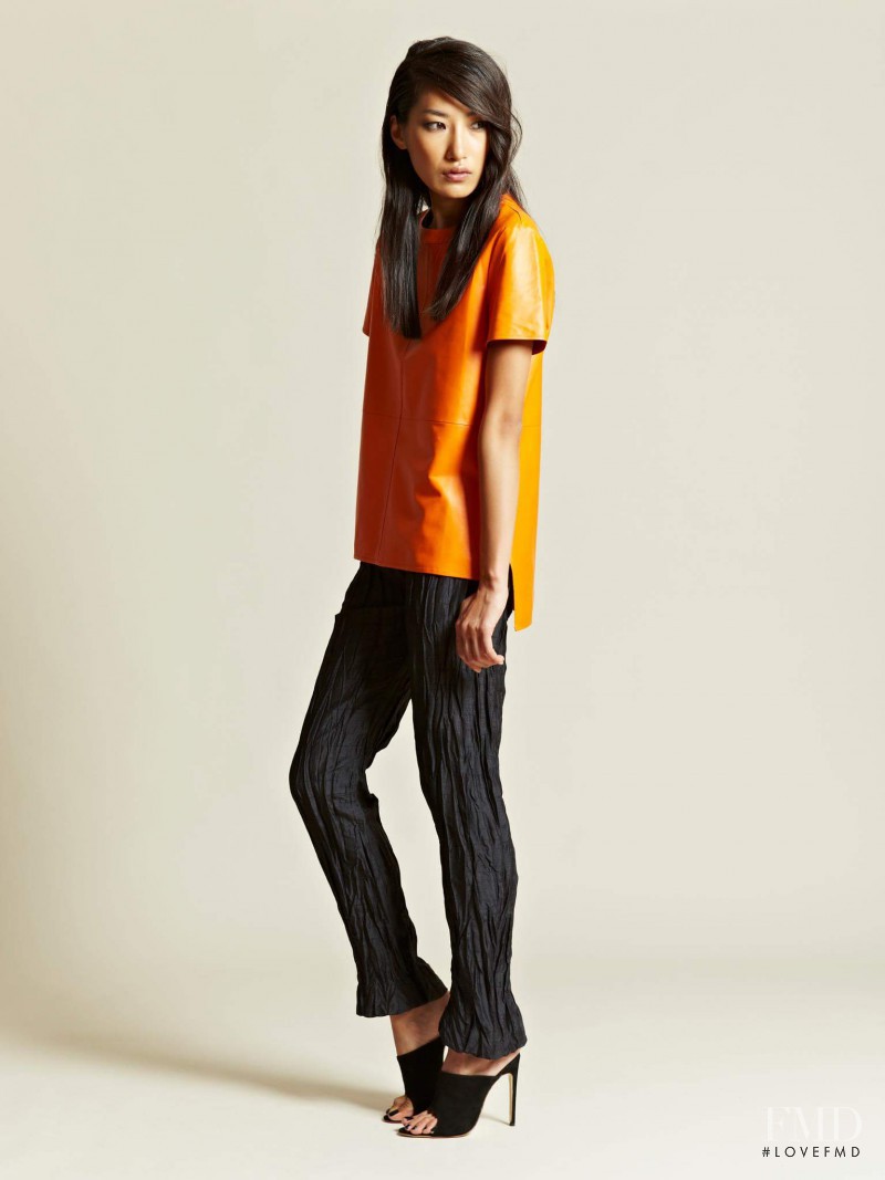 Gigi Jeon featured in  the LN-CC Style Shots catalogue for Autumn/Winter 2012