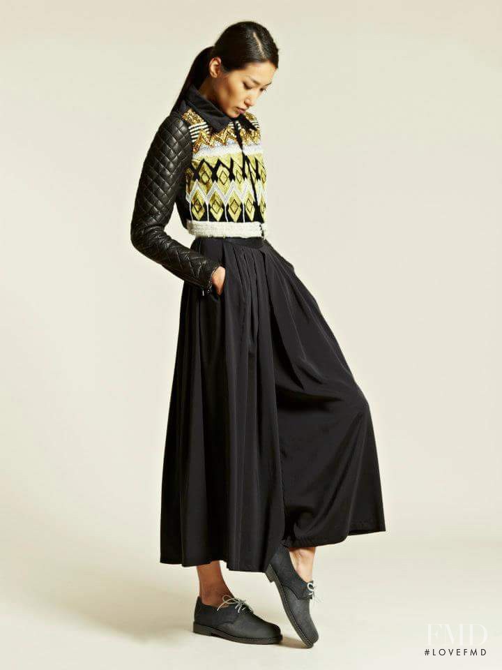 Gigi Jeon featured in  the LN-CC Style Shots catalogue for Autumn/Winter 2012