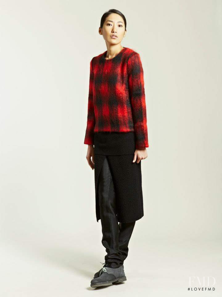 Gigi Jeon featured in  the LN-CC Style Shots catalogue for Autumn/Winter 2012