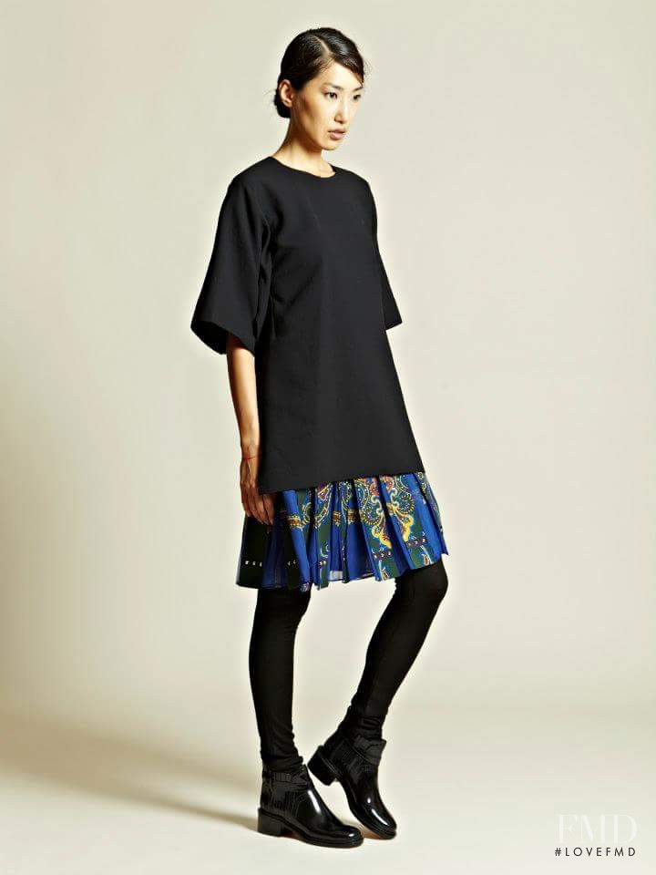 Gigi Jeon featured in  the LN-CC Style Shots catalogue for Autumn/Winter 2012