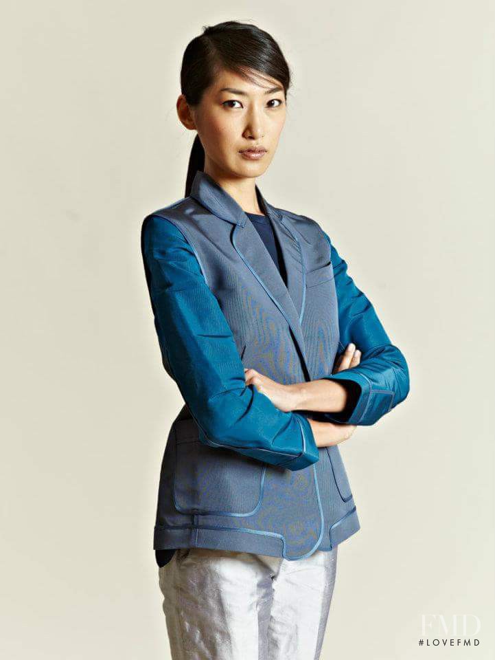 Gigi Jeon featured in  the LN-CC catalogue for Spring/Summer 2012