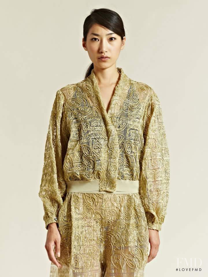 Gigi Jeon featured in  the LN-CC catalogue for Spring/Summer 2012