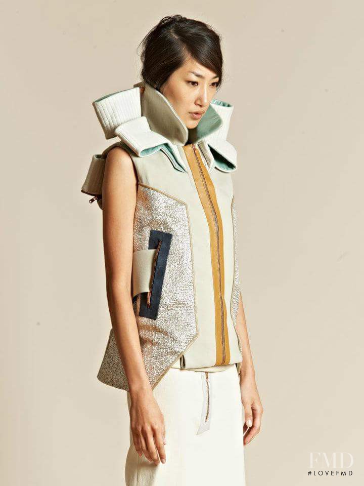 Gigi Jeon featured in  the LN-CC catalogue for Spring/Summer 2012