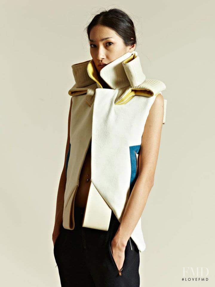 Gigi Jeon featured in  the LN-CC catalogue for Spring/Summer 2012